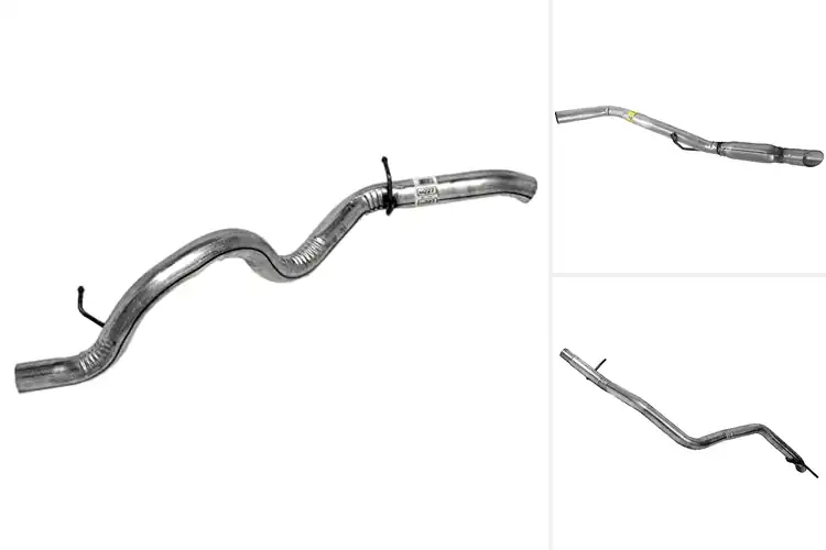 Detailed view of Best 2.25-Inch Inlet Exhaust Tail Pipes
