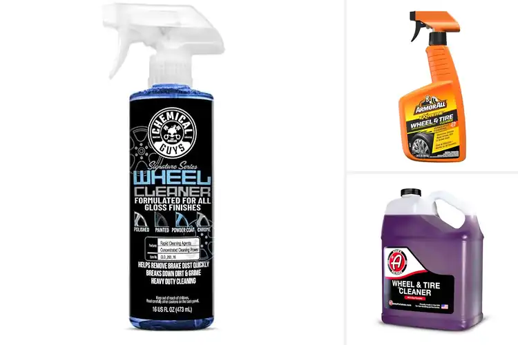 Detailed view of Best All-Gloss Wheel Cleaners: Sparkle & Protect Your Wheels