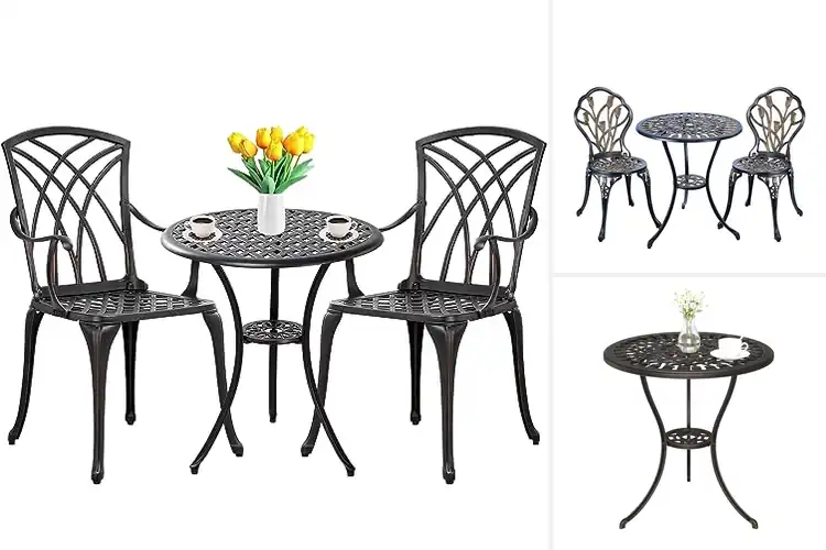 Detailed view of Best Anti Rust Bistro Tables for Lasting Outdoor Comfort
