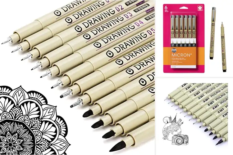 Detailed view of Best Art Pens: Top 10 Picks for Vibrant, Precise Creations