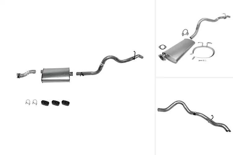 Detailed view of Best Blazer Exhaust Pipes: Boost Power & Sound Instantly