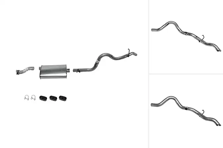 Detailed view of Best Blazer Replacement Exhaust Pipes