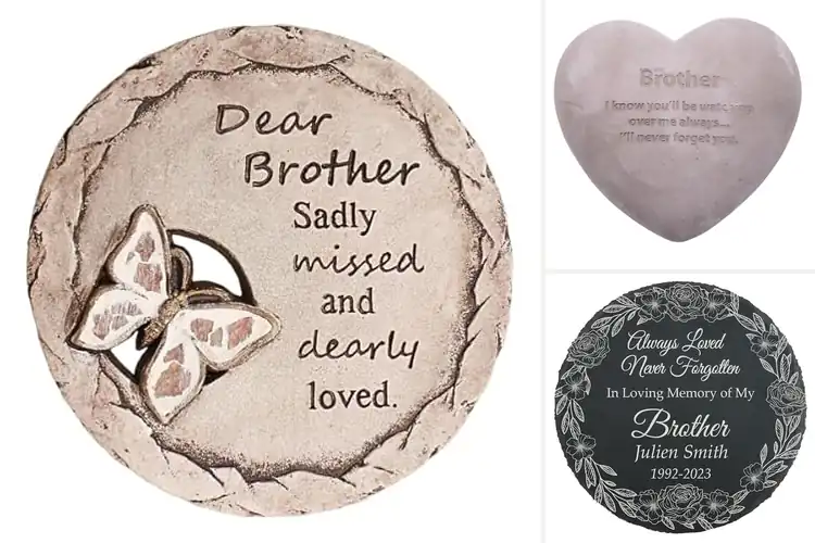 Detailed view of Best Brother Garden Stone