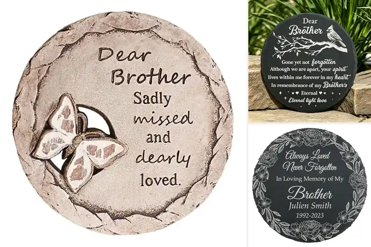 Detailed view of Best Brother Keepsake Stones