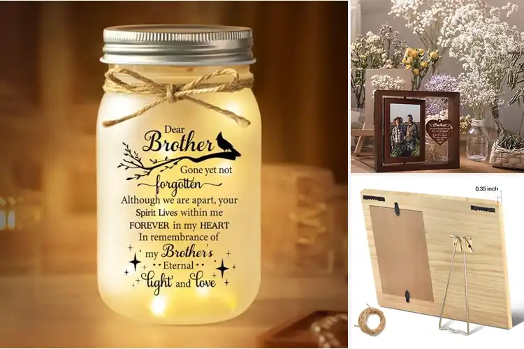 Detailed view of Best Brother Memorial Gifts