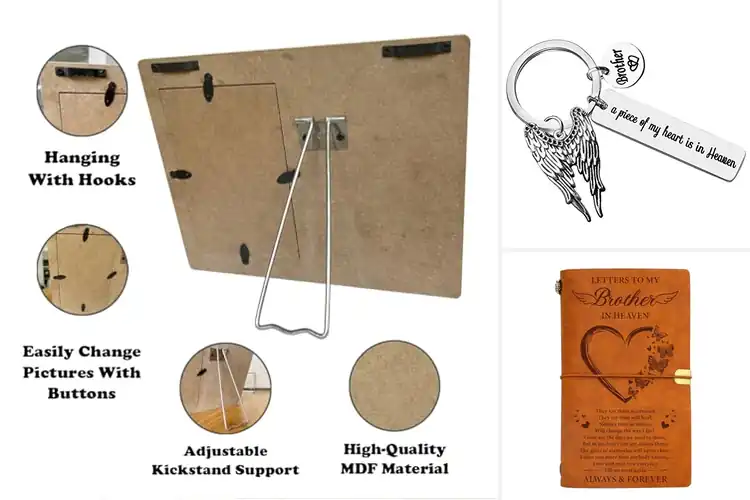 Detailed view of Best Brother Memorial Keepsakes: Cherish His Legacy Forever