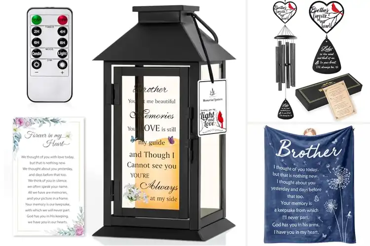 Detailed view of Best Brother Remembrance Gifts