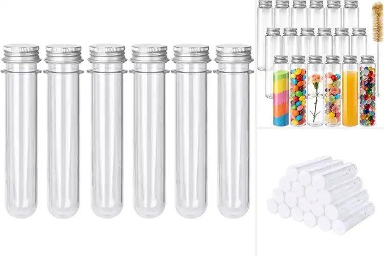 Detailed view of Best Clear Tubes for Craft Decoration