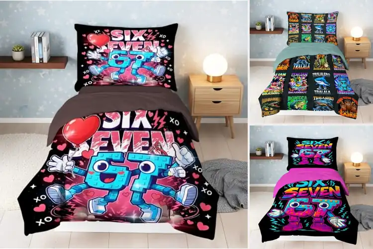 Detailed view of Best Colorfast Reactive Printed Bedding