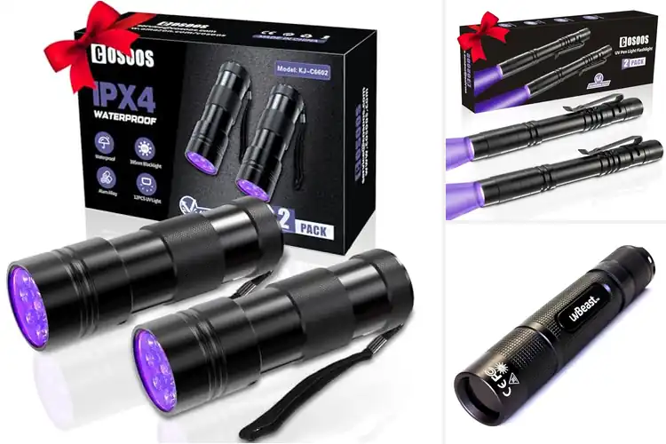 Detailed view of Best Compact UV Flashlights: Spot Hidden Messes with Ease