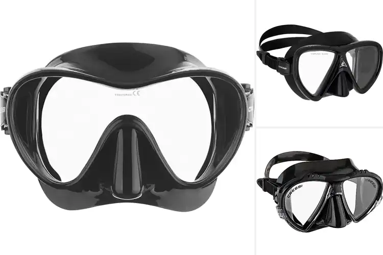 Detailed view of Best Cressi Diving Masks