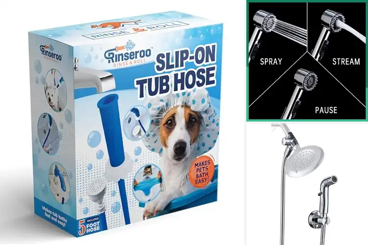 Detailed view of Best Dog Shower Attachments