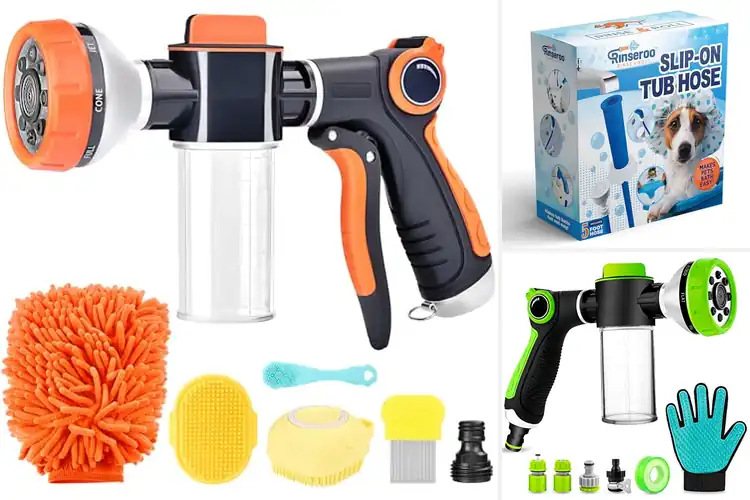 Detailed view of Best Dog Wash Hoses: Simplify Bath Time, Less Mess, More Fun