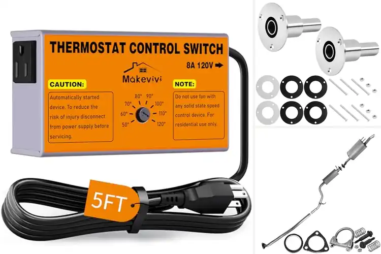 Detailed view of Best Easy-Install Exhaust Components
