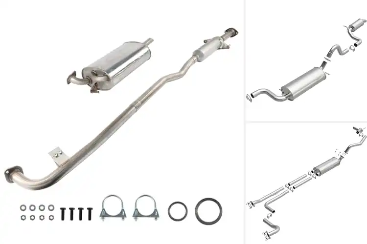 Detailed view of Best Exhaust System Components