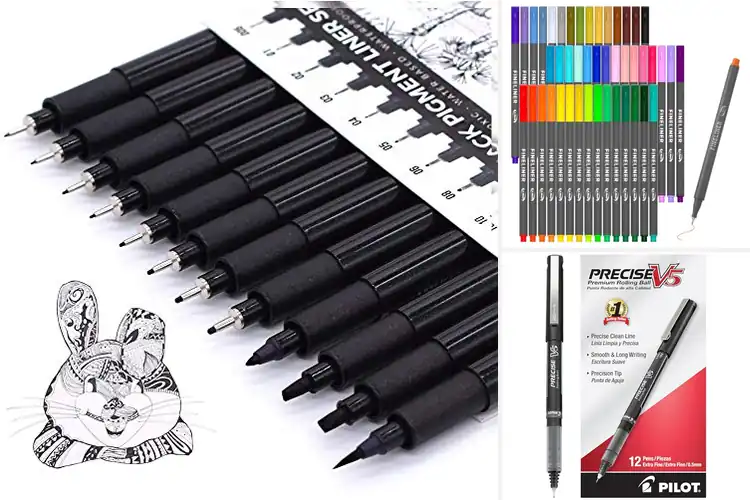 Detailed view of Best Fine Line Pens