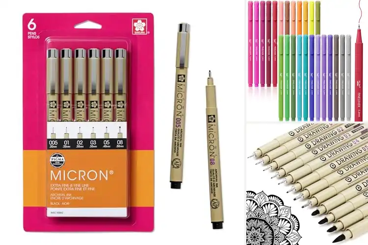 Detailed view of Best Fine Liner Pens