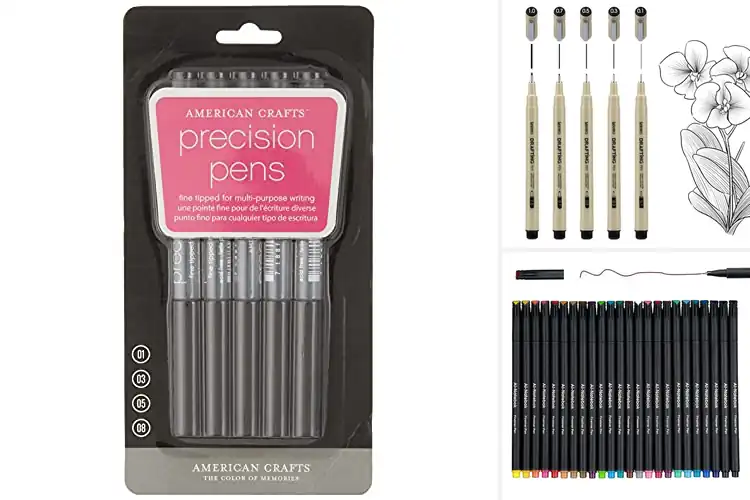 Detailed view of Best Fine Tip Pens .01 .03 .05 .08 For Detail