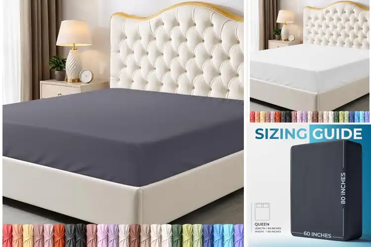 Detailed view of Best Fitted Sheets For Queen Size Mattresses