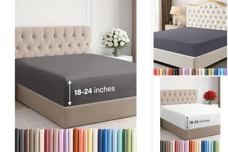Detailed view of Best Fitted Sheets With Deep Pockets