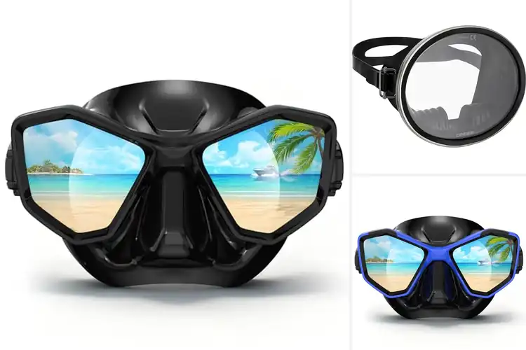 Detailed view of Best Freediving Masks For Reduced Drag