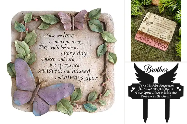 Detailed view of Best Garden Stone For Brother Memorial