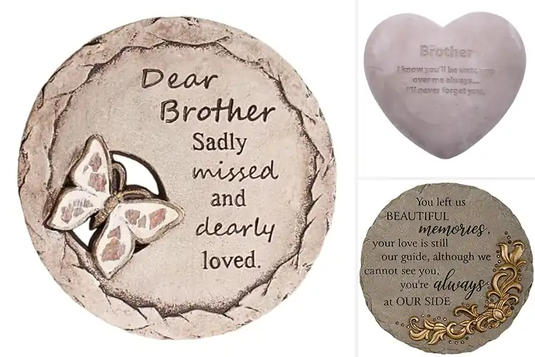 Detailed view of Best Garden Stone For Brother: 10 Durable Memorial Ideas