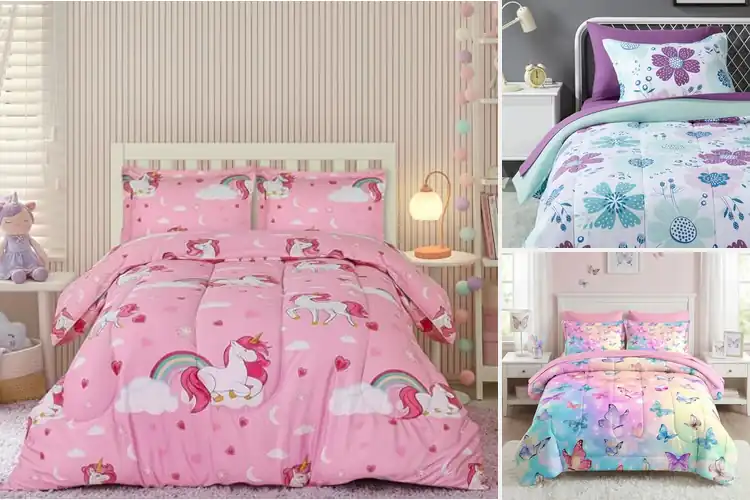 Detailed view of Best Girls Bedding Sets: Top 10 for Cozy Playful Rooms