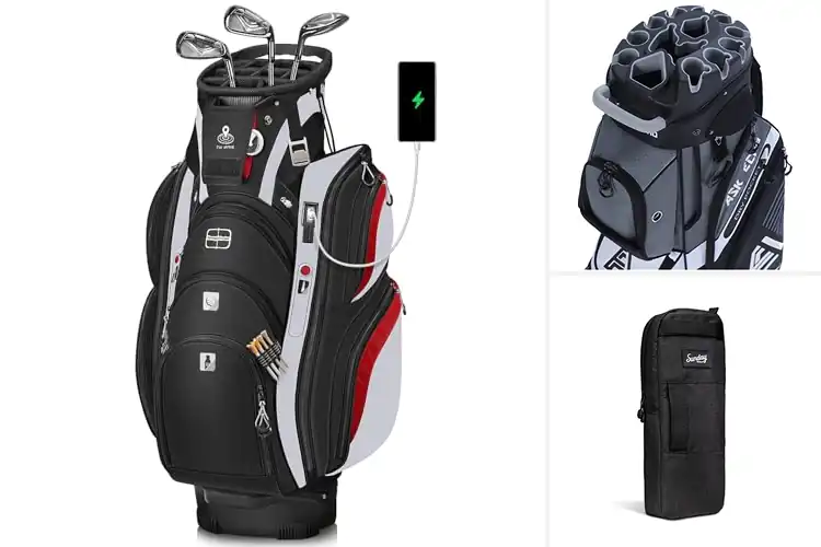 Detailed view of Best Golf Bags with Coolers
