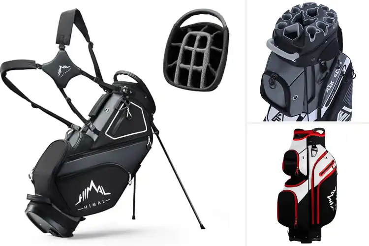 Detailed view of Best Golf Bags with Dividers