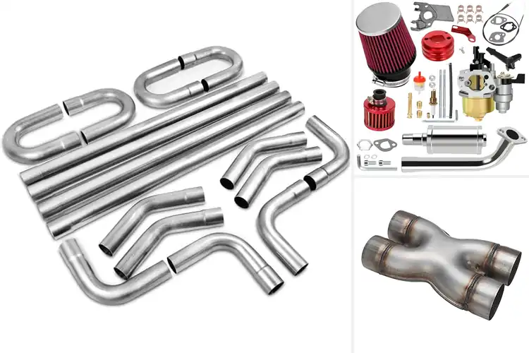 Detailed view of Best High-Performance Exhaust Pipes