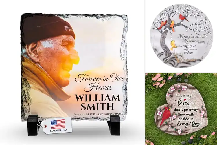 Detailed view of Best Indoor Display Memorial Stone