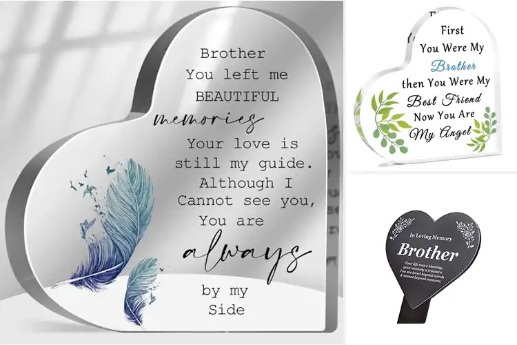 Detailed view of Best Indoor Memorial Plaques for Brothers