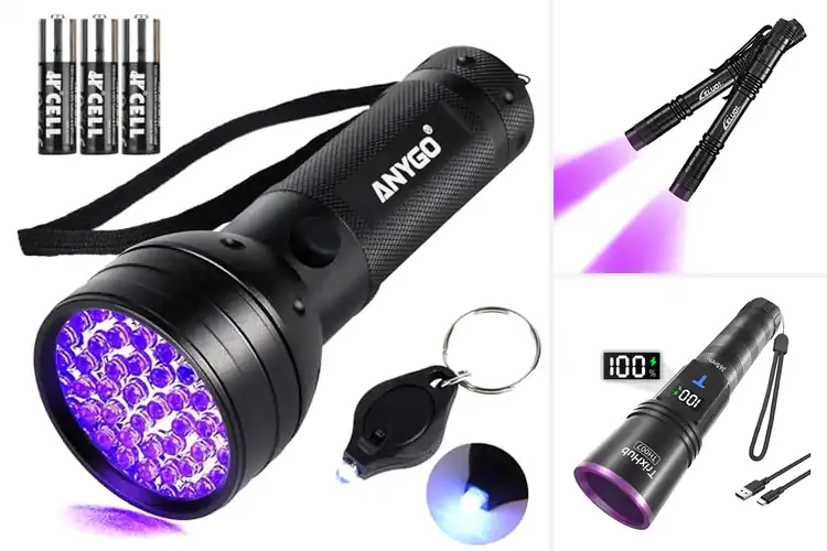 Detailed view of Best IP55 Waterproof Ultraviolet Flashlight