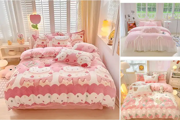 Detailed view of Best Kawaii Bedding: Cozy, Vibrant Sets for Ultimate Comfort