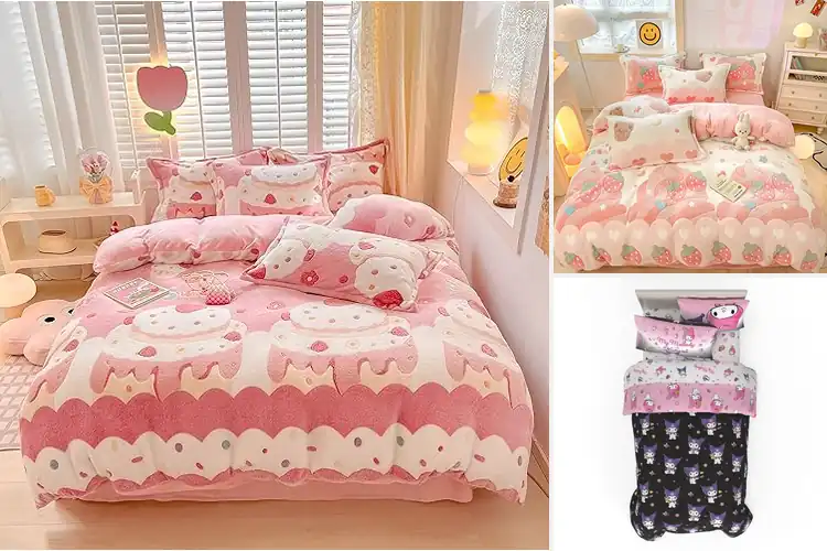 Detailed view of Best Kawaii Bedding Sets