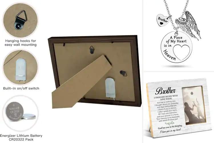 Detailed view of Best Keepsake For Brother Remembrance