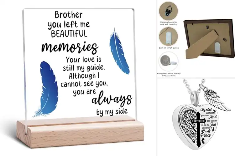 Detailed view of Best Keepsakes for Remembering Brothers