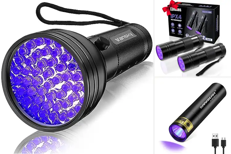 Detailed view of Best LED UV Flashlights: Uncover Hidden Messes