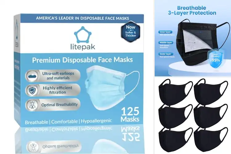 Detailed view of Best Lightweight Masks