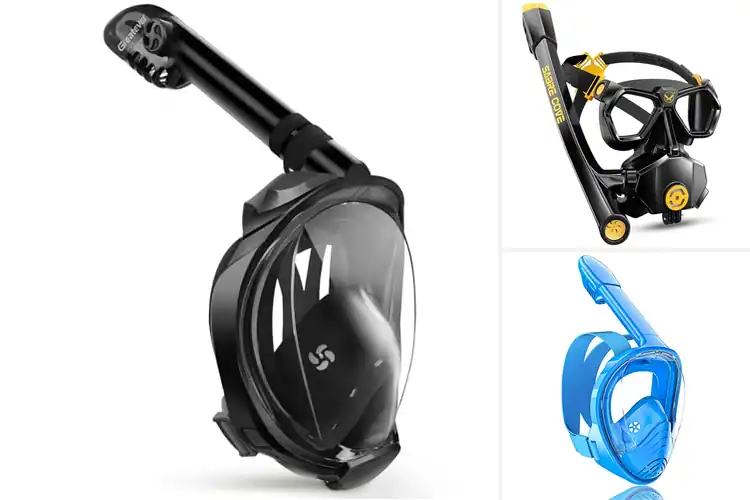 Detailed view of Best Lightweight Snorkel Masks