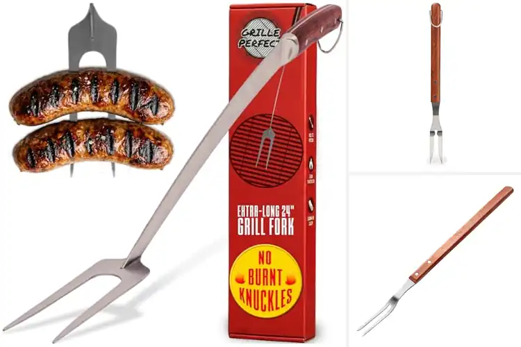 Detailed view of Best Long Handled Barbecue Forks