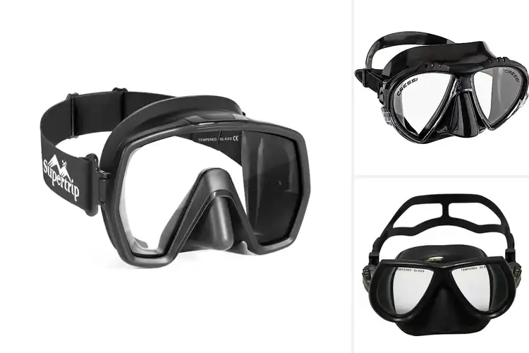 Detailed view of Best Low Volume Scuba Masks: Dive Comfortably with Less Air