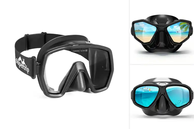 Detailed view of Best Low Volume Snorkeling Masks