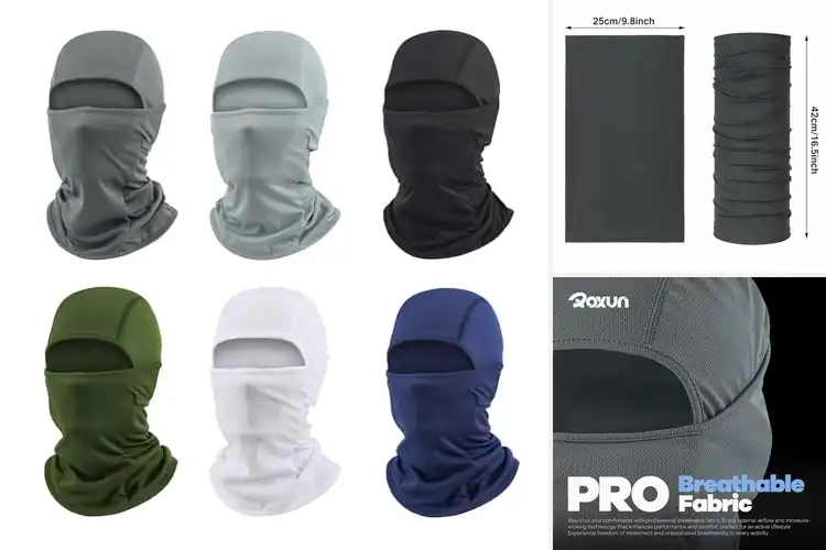 Detailed view of Best Masks With UV Protection for Cool, Safe Sun Coverage