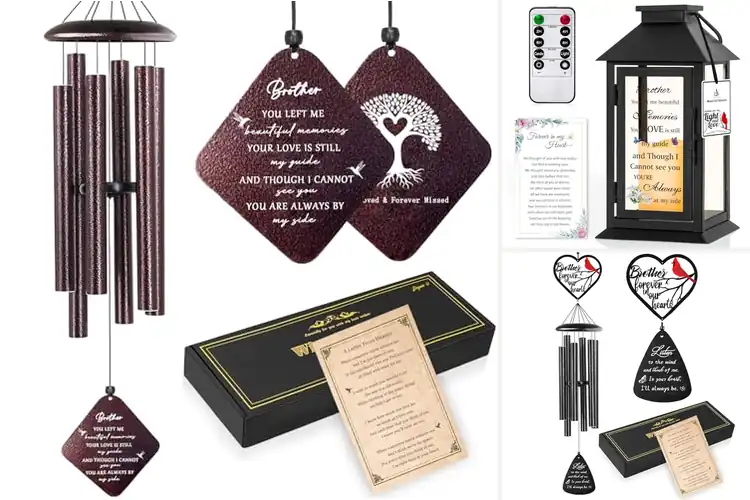 Detailed view of Best Memorial Gift For Loss Of Brother