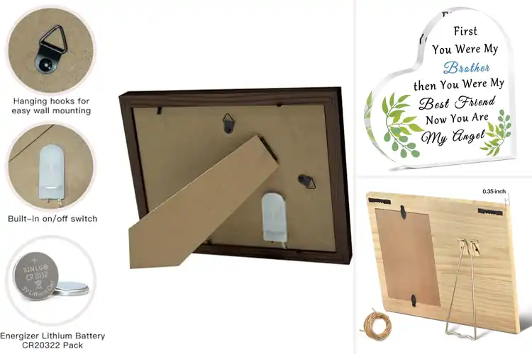 Detailed view of Best Memorial Keepsakes for Brother