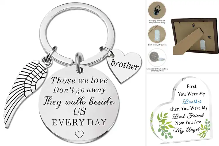 Detailed view of Best Memorial Keepsakes for Brothers