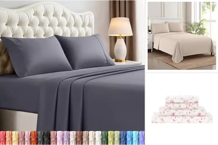 Detailed view of Best Microfiber Bed Sheet Sets