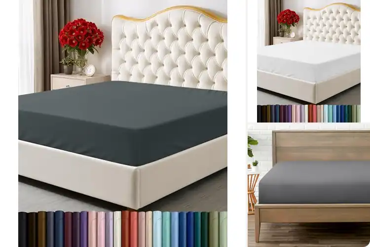 Detailed view of Best Microfiber Fitted Sheets